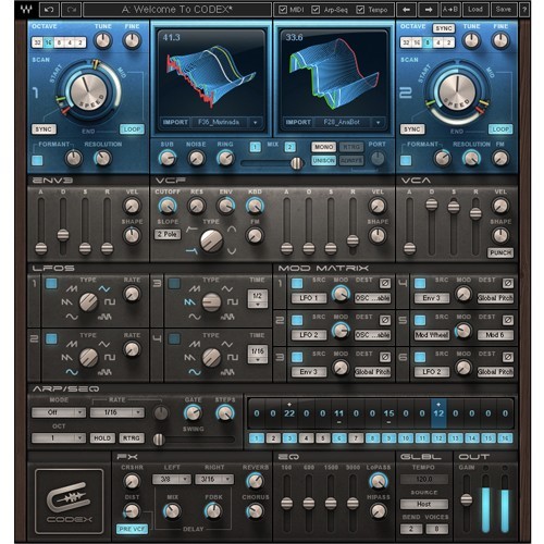 Codex Wavetable Synth