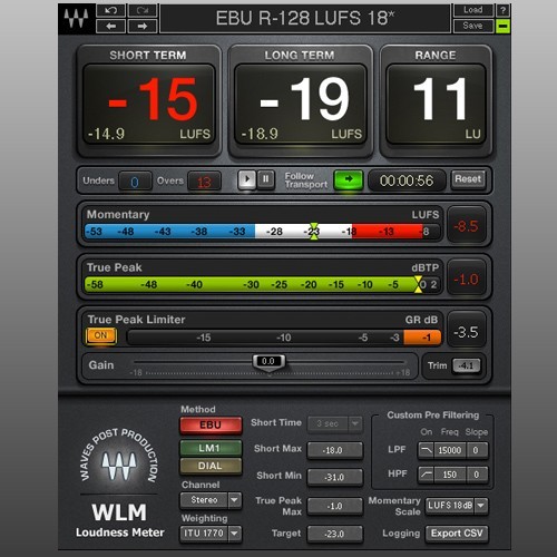WLM Plus Loudness Meter