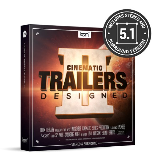 Cinematic Trailers - Designed 2 Stereo + Surround