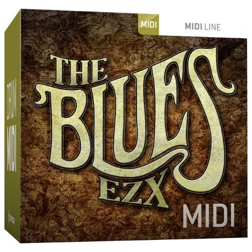 Drum MIDI The Blues EZX
