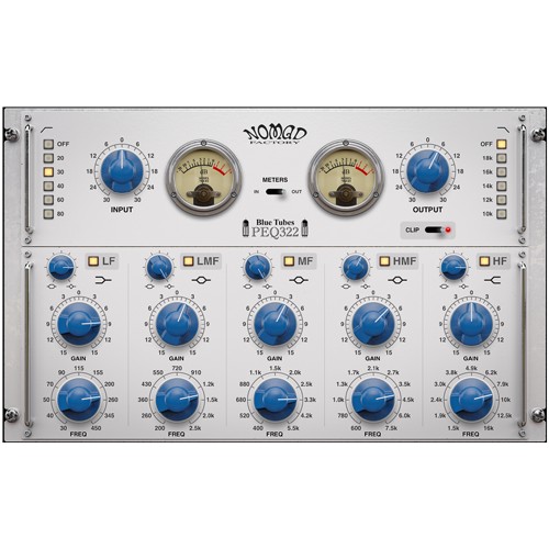 Blue Tubes Equalizer PEQ322