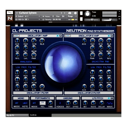 Neutron Pad Synthesizer