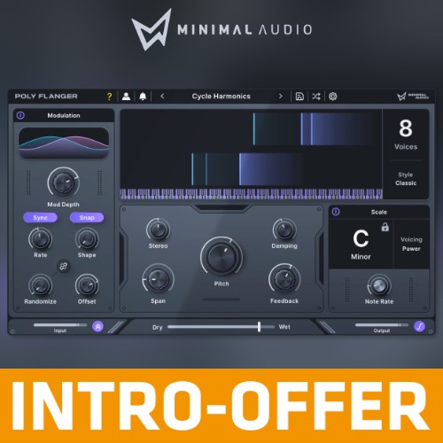 Deal Minimal Audio - Poly Flanger - Intro Offer