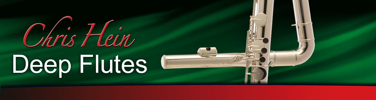 Chris Hein Deep Flutes Banner