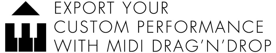 MIDI Drag and Drop Banner