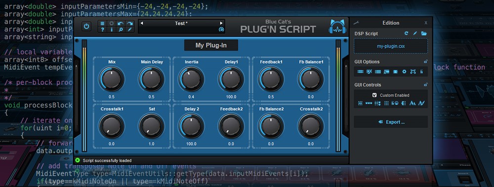 PlugNScript GUI