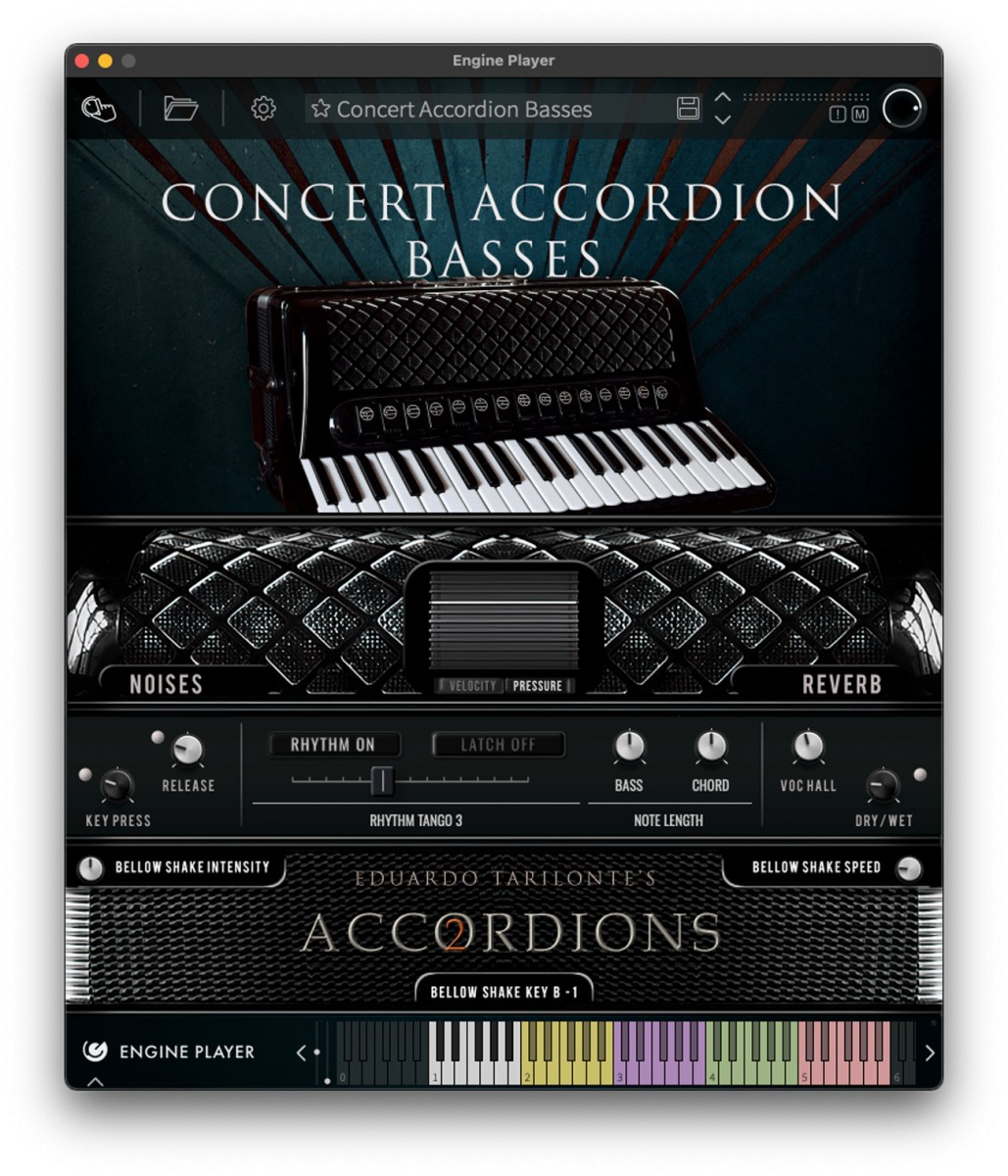 Concert Accordion Basses