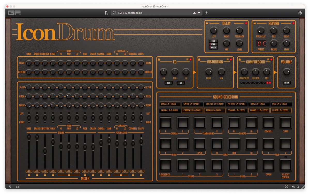 IconDrum GUI