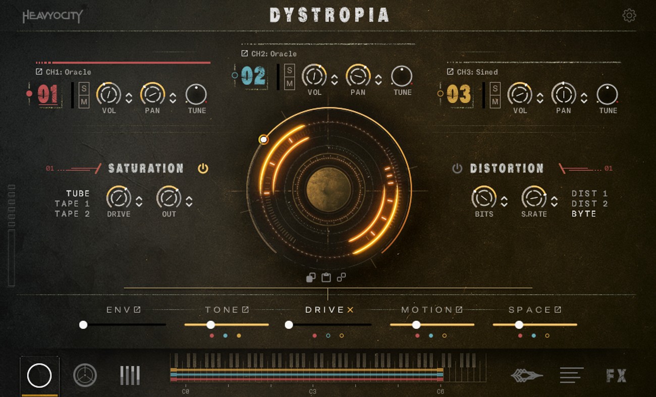 Dystropia Main GUI