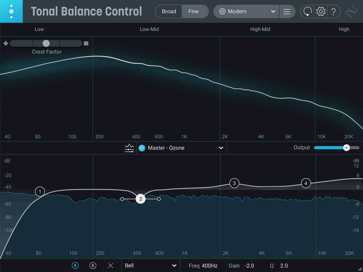 Tonal Balance Control GUI