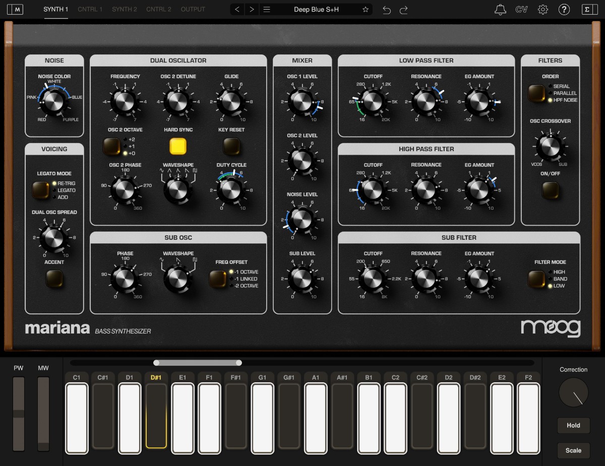 Mariana Bass Synthesizer