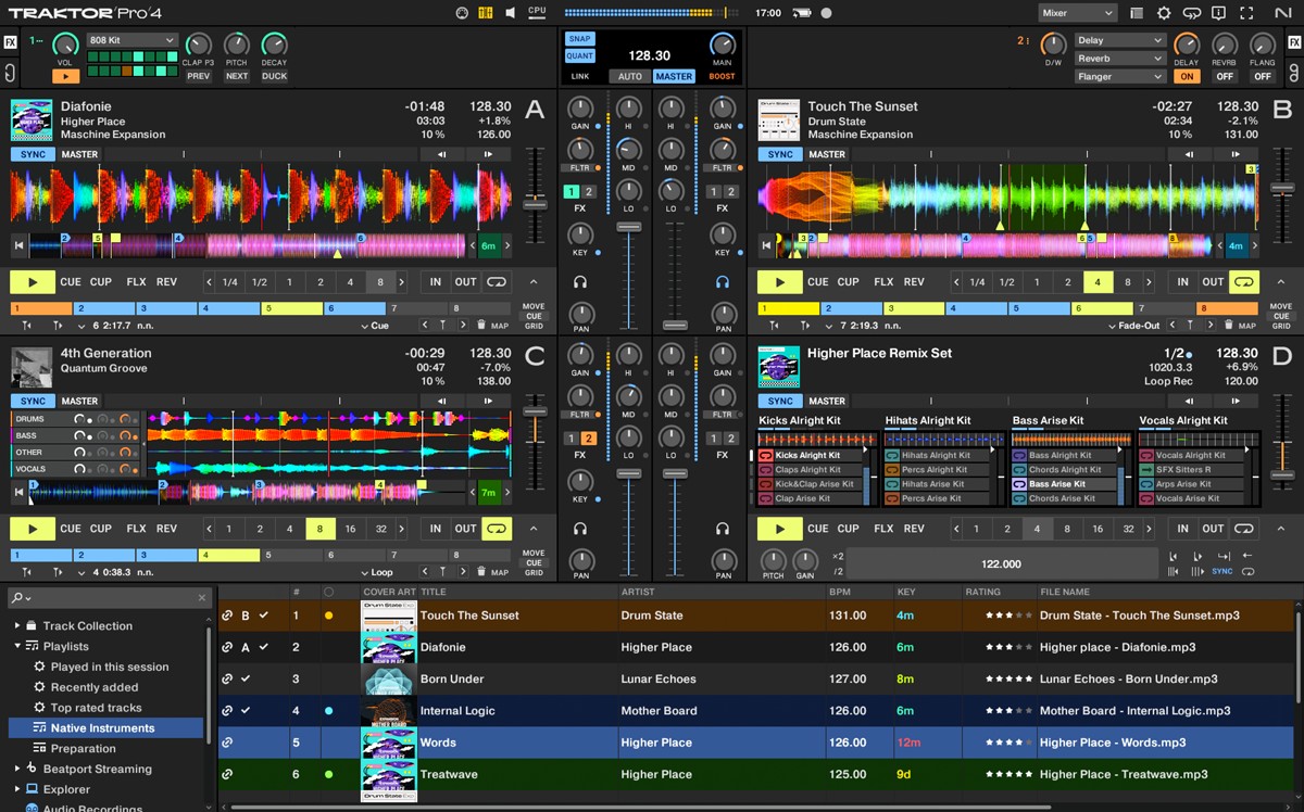 Traktor Pro 4 GUI