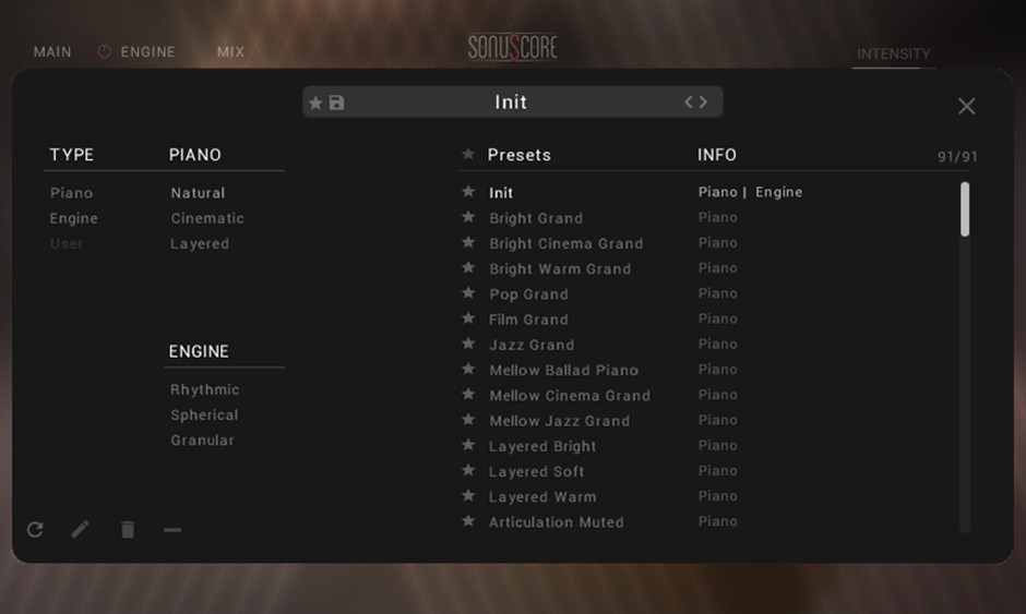 CHROMA GUI Preset Browser