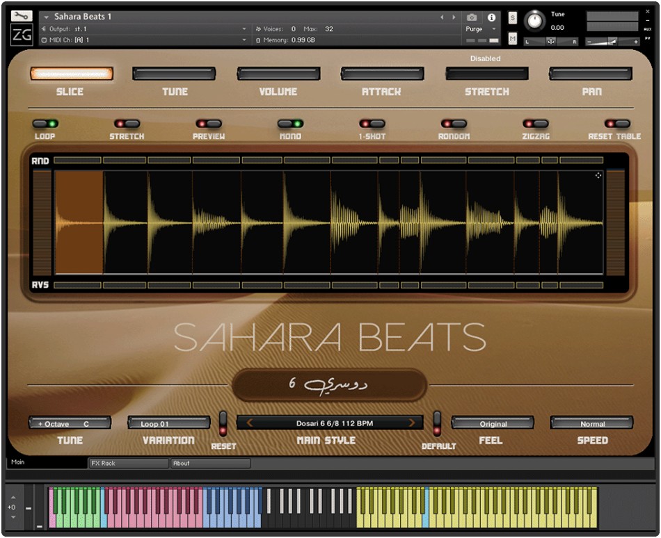Sahara Beats Gui